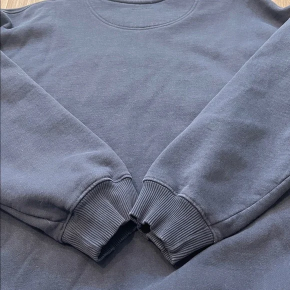 Anine Bing Navy Oversized Crewneck Sz XS A-08-5205-420 - Picture 11 of 14